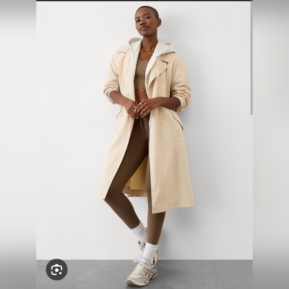 Athleta Luna Trench Coat